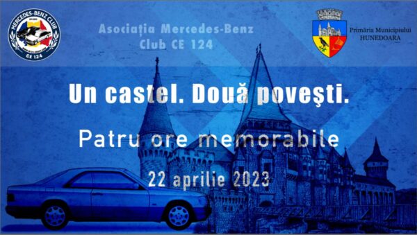 Un castel, două poveşti, patru ore memorabile cu mașini de lux la Castelul Corvinilor