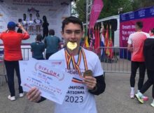 Atletul Eric Rus, de la CSM Deva, dublu campion național