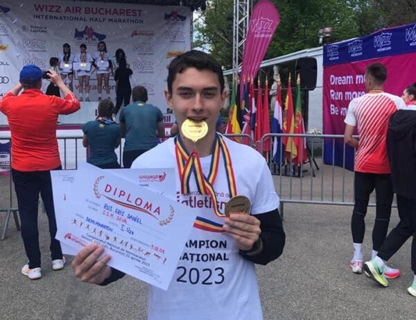 Atletul Eric Rus, de la CSM Deva, dublu campion național