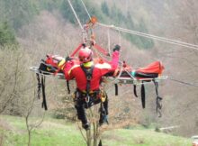 Tabără de pregătire a pompierilor alpiniști de intervenție, în plină desfășurare în județul Hunedoara
