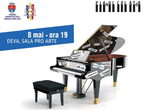 Horea Mihail readuce la Deva ”Pianul Călător”