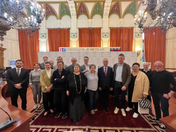 Întâlnire cu investitori germani la Consiliul județean Hunedoara