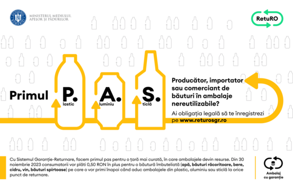 Contractul pentru producătorii de băuturi care se încadrează în normele Sistemului Garanție Returnare poate fi consultat în platforma RetuRO Sistem Garanție Returnare: www.returosgr.ro