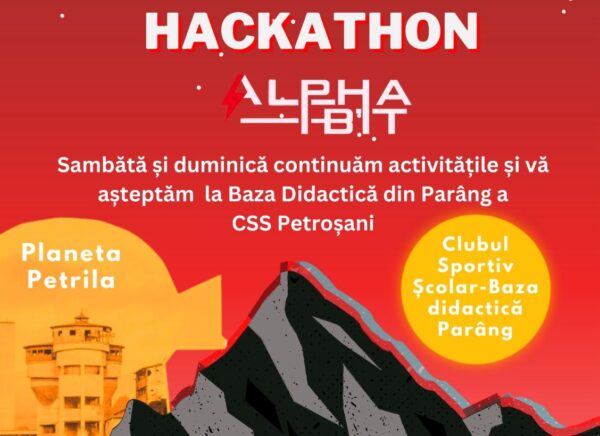 Hackathon de robotică la Exploatarea Culturală Petrila și în Masivul Parâng!