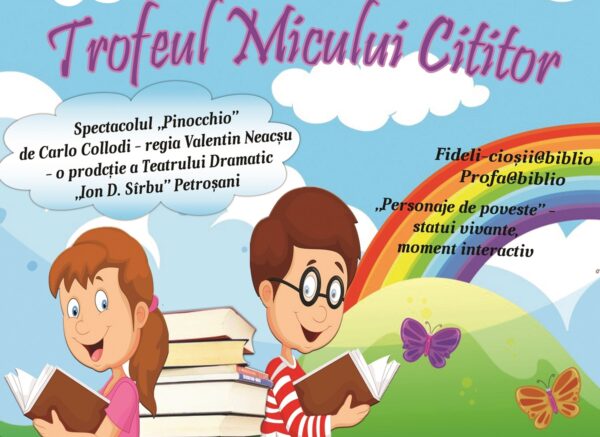 Câștigătorii concursului „Trofeul Micului Cititor”, premiați pe 13 iunie, la Deva