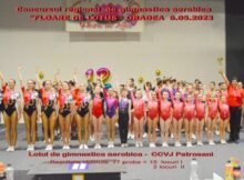 Rezultate meritorii pentru sportivii secției de gimnastică aerobică de la Clubul Copiilor Valea Jiului, în avanpremiera ”Cupei Parâng”