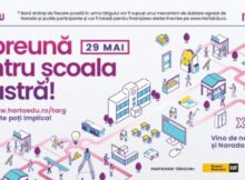30 de școli participă simultan, pe 29 mai 2023, la ediția de vară a târgului Narada „Împreună pentru școala noastră” pentru a-și autofinanța reparațiile de infrastructură