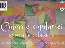 ”Culorile copilăriei”, expoziție de desene la Galeria de artă ”Iosif Tellmann” din Lupeni