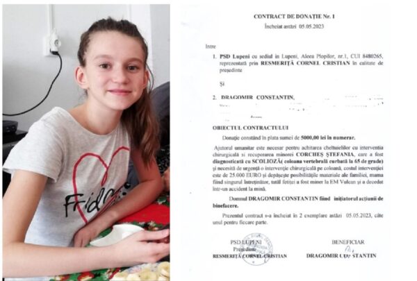 Social-democrații din Lupeni, uniți pentru cauza Ștefaniei din Vulcan