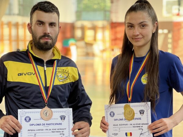 Sportivii CS Știința Petroșani, pe podium la Campionatul Național Universitar de Taekwondo WT