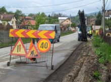 Strada Maleia din Petroșani a intrat în reparații capitale