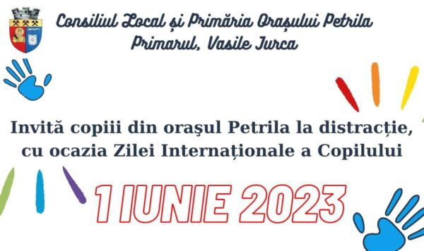 Copii, de 1 iunie, la Petrila vi se pregătește ceva!