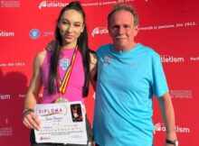 Atleta Florentina Iușco, de la CSM Deva, campioană internațională a României