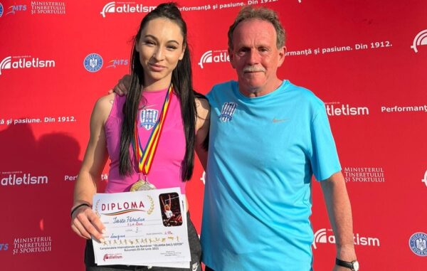 Atleta Florentina Iușco, de la CSM Deva, campioană internațională a României