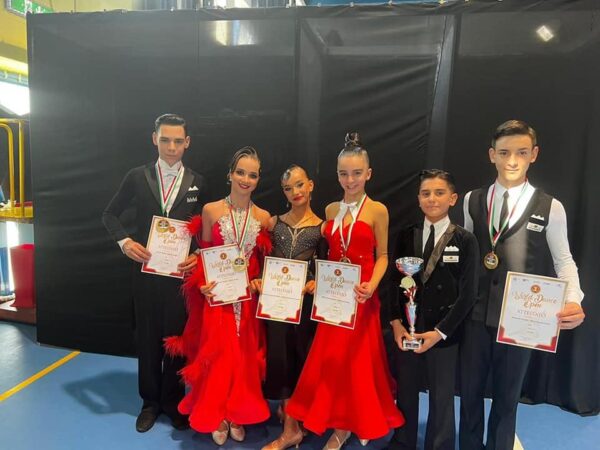 Dansatorii sportivi Brigita Marina și Andrei Stoica, de la CSM Deva, sunt în Top 50 mondial