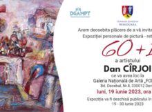 Expoziție retrospectivă aniversară a pictorului Dan Cîrjoi la Galeria Națională de Artă ”Forma” din Deva