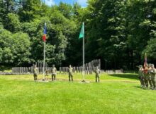 De Ziua Drapelului Național, steagul României a fost arborat în situl arheologic Sarmizegetusa Regia