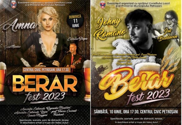 Berar Fest, în week-end, la Petroșani