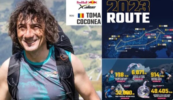 Toma Coconea pornește într-o nouă aventură Red Bull X-Alps