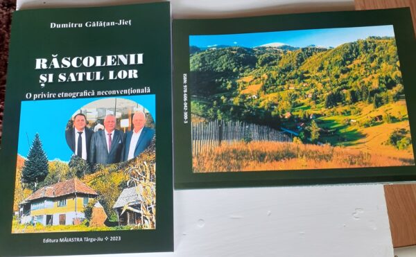 ”Răscolenii și satul lor”, o nouă  carte-document a lui Dumitru  Gălățan Jieț, despre oameni și locuri de preț din Ținutul Momârlanilor