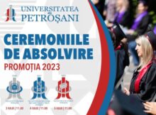 Ceremonii de absolvire la Universitatea din Petroșani