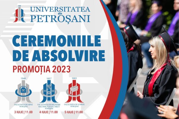 Ceremonii de absolvire la Universitatea din Petroșani