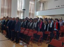 Emoționantă ceremonie de absolvire pentru Generația 75 a Facultății de Mine de la Universitatea din Petroșani