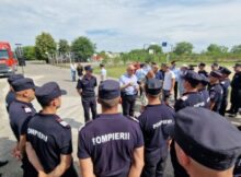 Pompieri hunedoreni în modulul național specializat în stins incendii de pădure