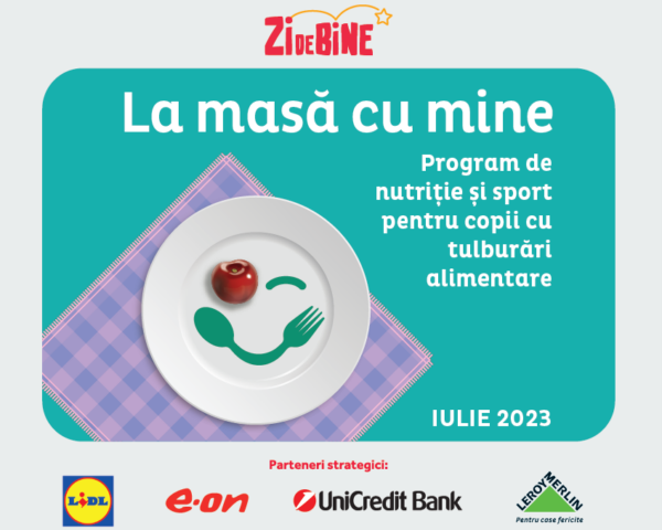 „La masă cu mine” – program de nutriție și sport al Asociației Zi de Bine derulat la Straja cu sprijinul E.ON