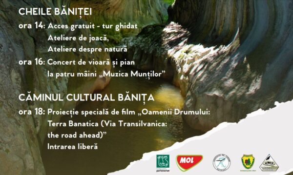 Aventuri pe Cheile Băniței de Ziua Parcului Natural Grădiștea Muncelului-Cioclovina