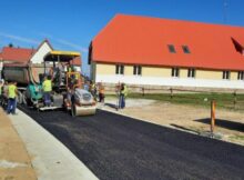 A început asfaltarea DJ 709F în zona superioară din Parâng