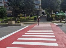 Marcaje pietonale noi și vizibile pe străzile din Vulcan