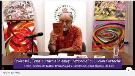 ”Valeriu Butulescu – unul dintre cei mai reprezentativi dramaturgi contemporani”