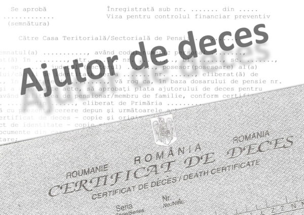 Ajutoarele de deces vor fi plătite de CJAS Hunedoara prin cont bancar
