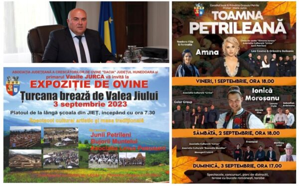 Sărbătorile toamnei încep, în septembrie, la Petrila