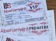 S-au pus în vânzare abonamentele pentru stagiunea 2023-2024 la Teatrul Dramatic ”I. D. Sîrbu” din Petroșani