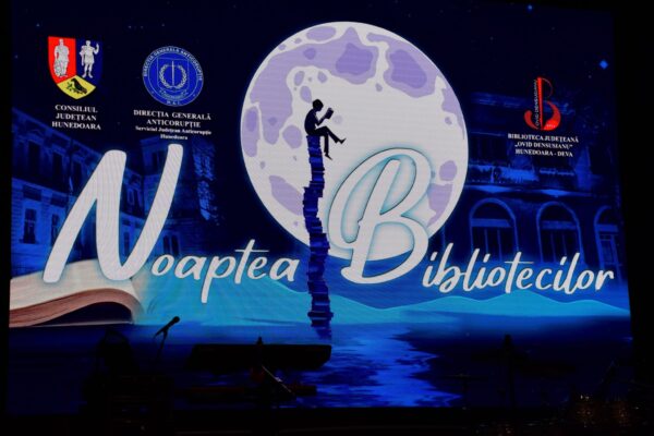 Seară de vis la Deva, în ”Noaptea Bibliotecilor”, încă un eveniment de marcă al Bibliotecii județene ”Ovid Densușianu”
