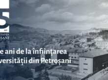 Universitatea din Petroșani marchează în mod festiv aniversarea a 75 de ani de activitate