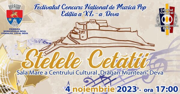 Tineri muzicieni se întrec în finala ediției XL a festivalului ”Stelele Cetății” de la Deva