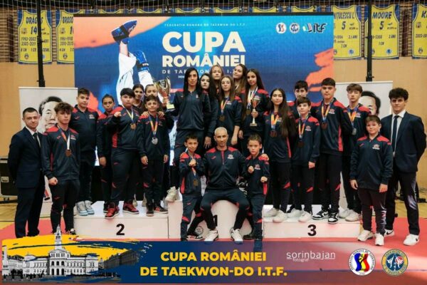 Zeci de medalii pentru ”Panterele negre” la Cupa Romaniei de Taekwon-do
