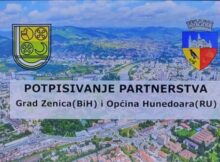 Hunedoara reia relațiile de înfrățire cu primul oraș înfrățit, Zenica