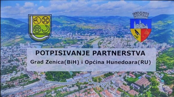 Hunedoara reia relațiile de înfrățire cu primul oraș înfrățit, Zenica