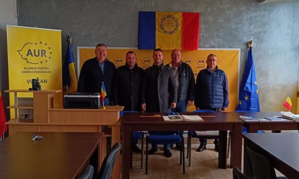 Florin Govor, lansat oficial de AUR în cursa electorală pentru Primăria Vulcan