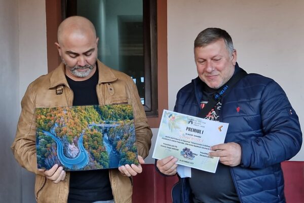 Gabriel Hotea, câștigătorul concursul de fotografie ”Peisaj feroviar în Defileu Jiului”