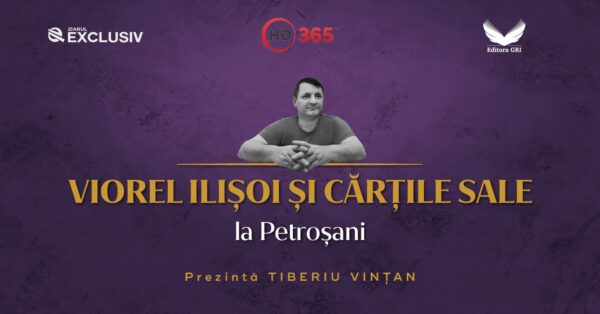 Viorel Ilișoi și cărțile sale fabuloase ajung și la Petroșani