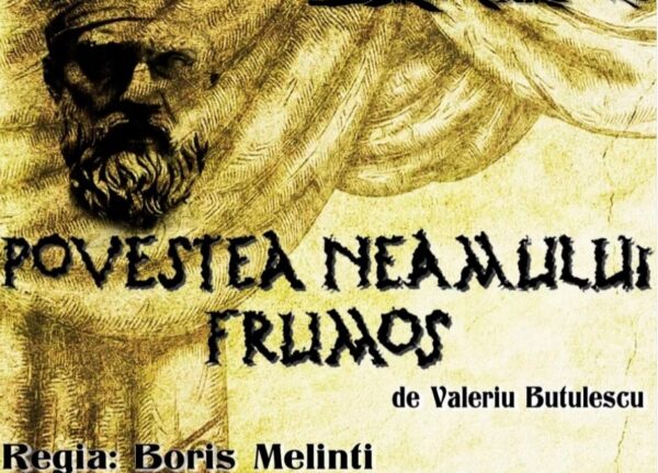 Valeriu Butulescu spune ”Povestea neamului frumos” la Teatrul din Cahul (Republica Moldova)