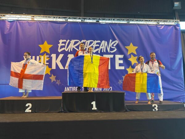 Carmina Maria Negru din Petroșani, campioană europeană la Karate WUKF