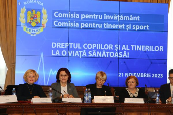 Sportivi care inspiră politicieni: Dreptul copiilor și tinerilor la o viață sănătoasă, în dezbatere publică la Parlament