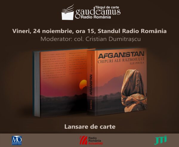 Reporterul Ilie Pintea prezent pe tabloul lansărilor de carte de la Târgul Internațional de Carte Gaudeamus