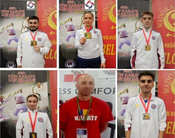 Rezultate foarte bune pentru sportivii Poli Karate Petroșani, în Belgia
